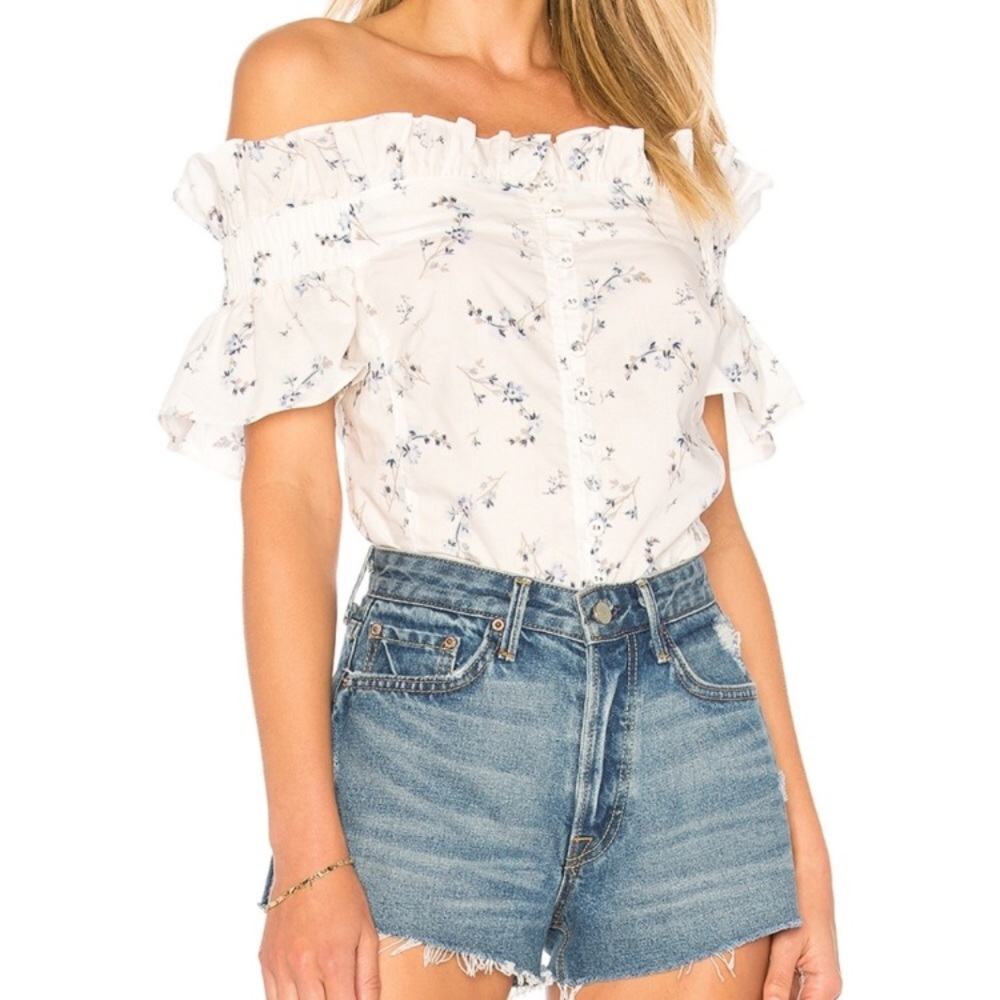 Rebecca Taylor off the shoulder top